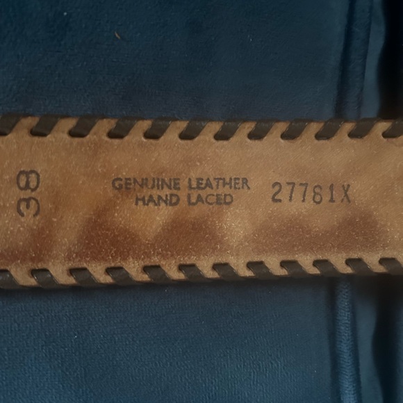 Chambers Phoenix Tooled Genuine Leather Bold Eagle Floral 38 - Picture 7 of 8